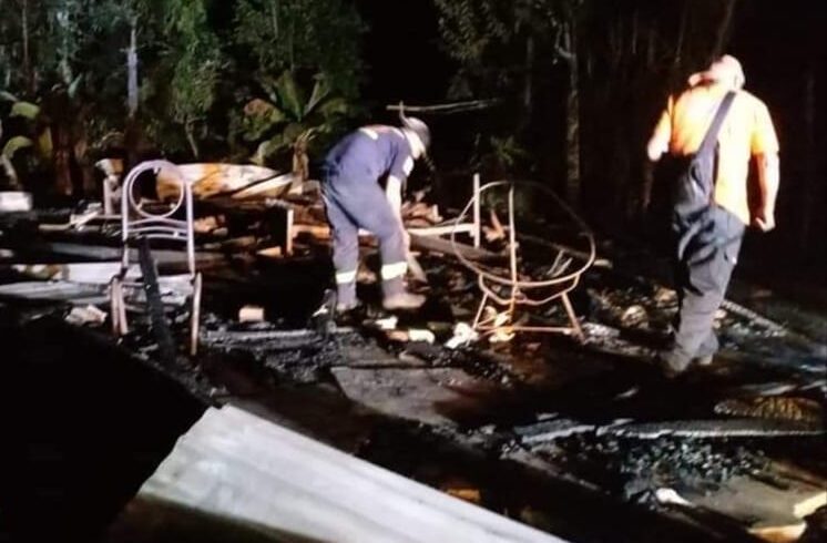 Da Os Materiales El Saldo Del Incendio De Una Vivienda En La Zona